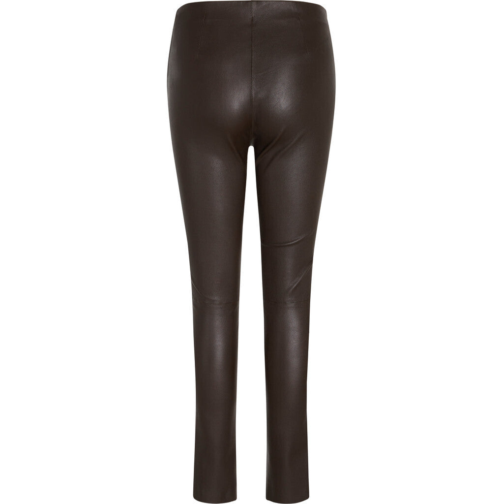 Bruuns Bazaar Women Chrissy Læder Leggins Pants Delicioso