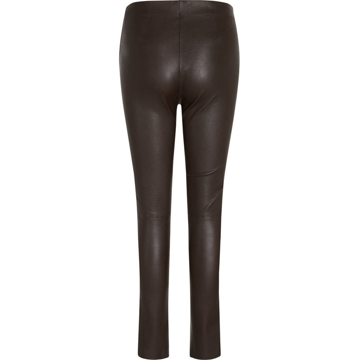 Bruuns Bazaar Women Chrissy Læder Leggins Pants Delicioso