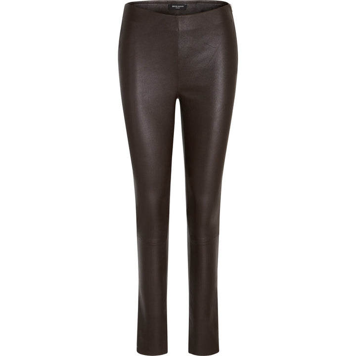 Bruuns Bazaar Women Chrissy Læder Leggins Pants Delicioso