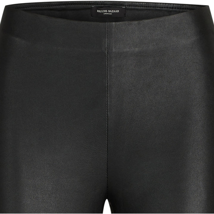 Bruuns Bazaar Women ChristaBBleather leggings Bukser Black