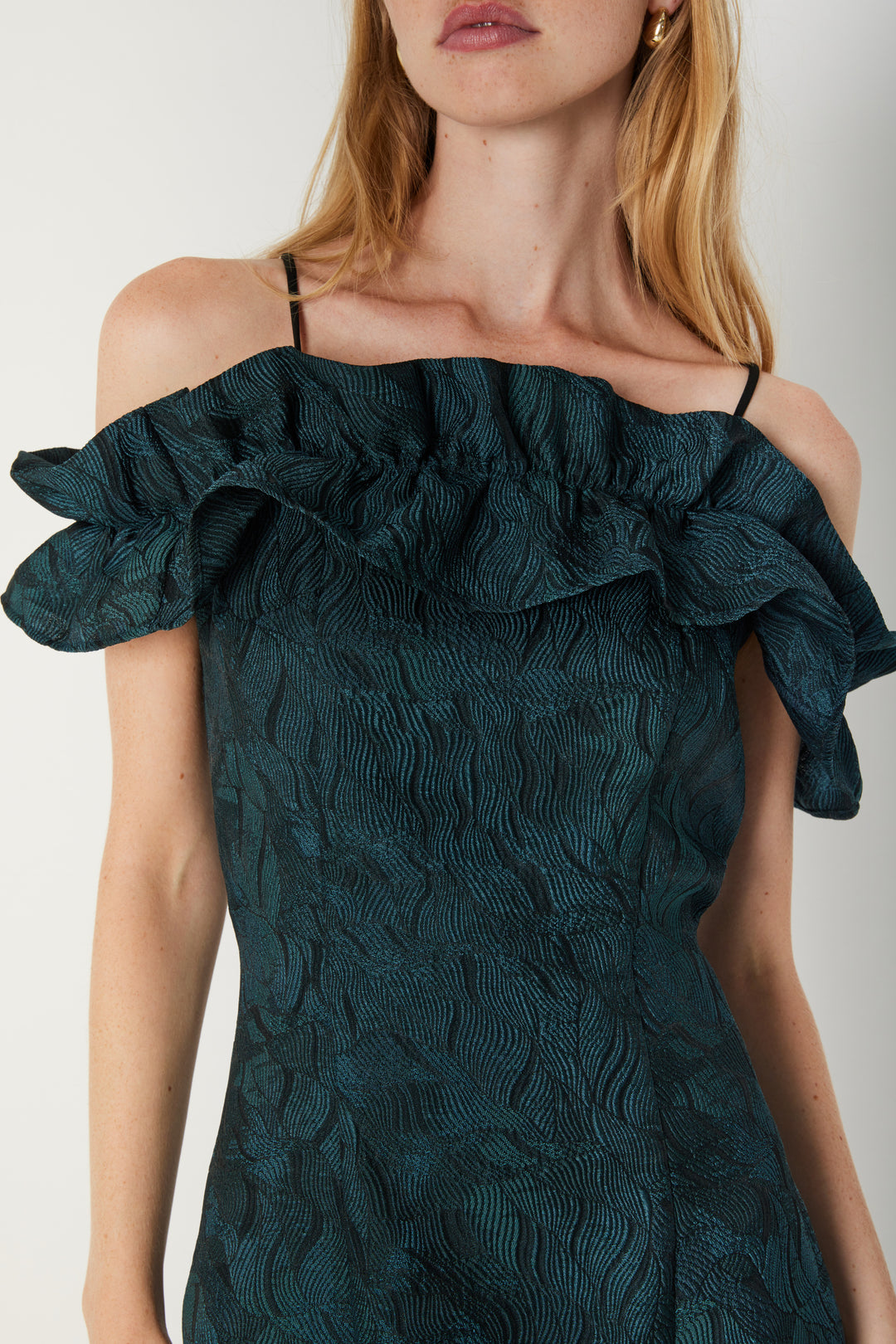 Bruuns Bazaar Women ChunioBBMartha kjole Kjoler Dark green