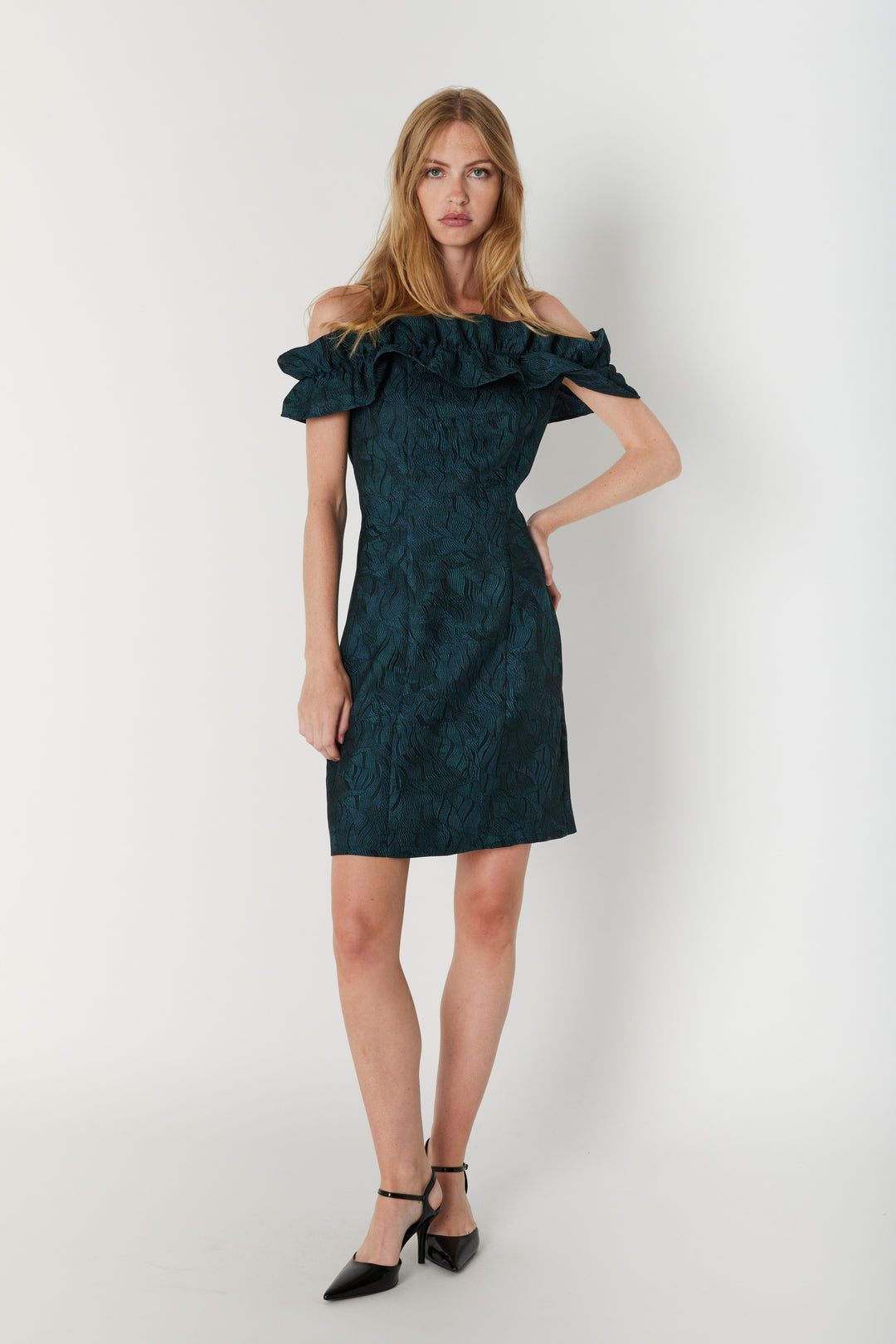 Bruuns Bazaar Women ChunioBBMartha kjole Kjoler Dark green