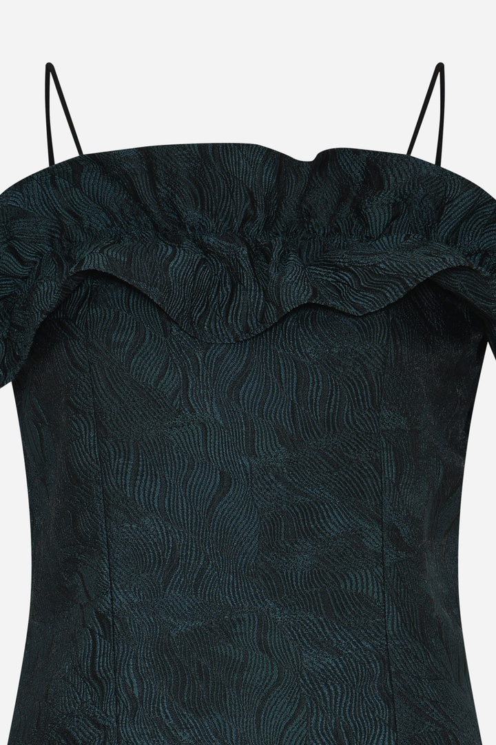 Bruuns Bazaar Women ChunioBBMartha kjole Kjoler Dark green