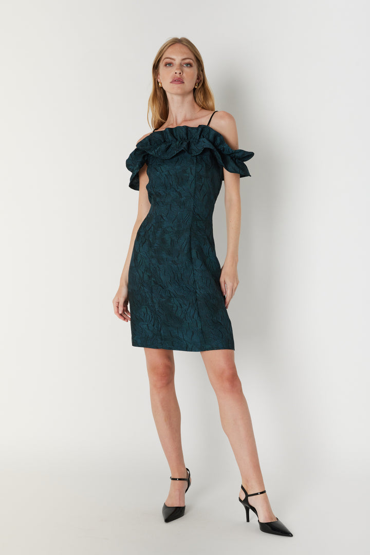 Bruuns Bazaar Women ChunioBBMartha kjole Kjoler Dark green