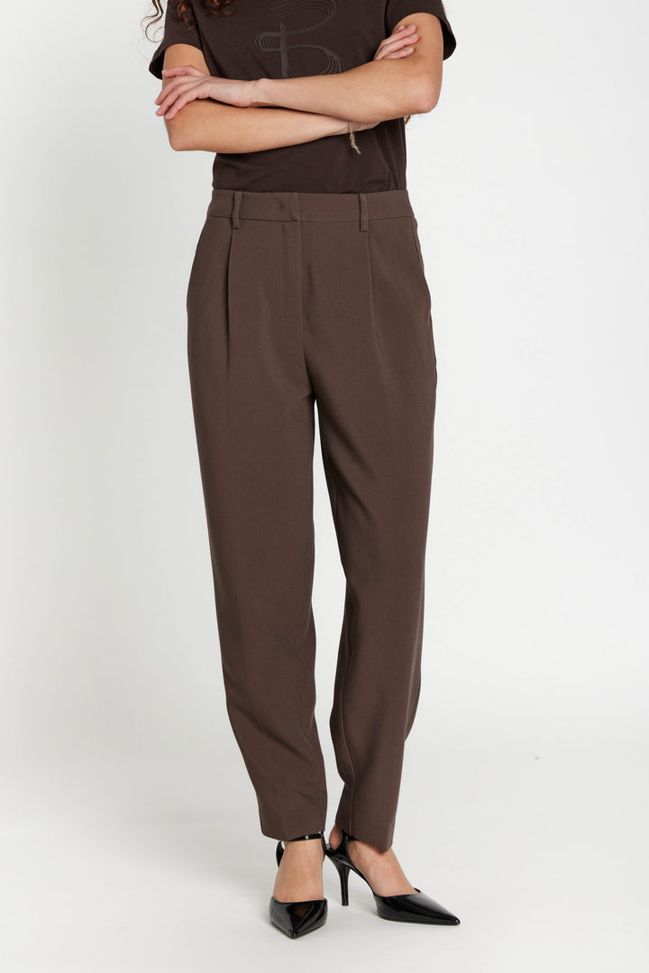 Bruuns Bazaar Women CindySusBBDagny bukser Bukser Chestnut