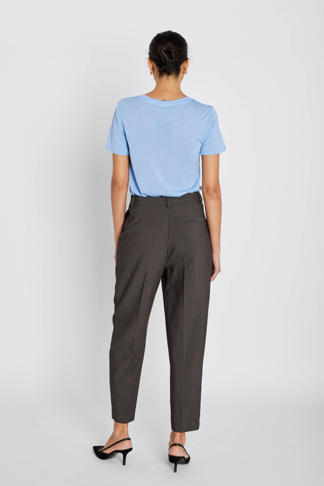 Bruuns Bazaar Women CindySusBBDagny bukser Bukser Dark grey mel