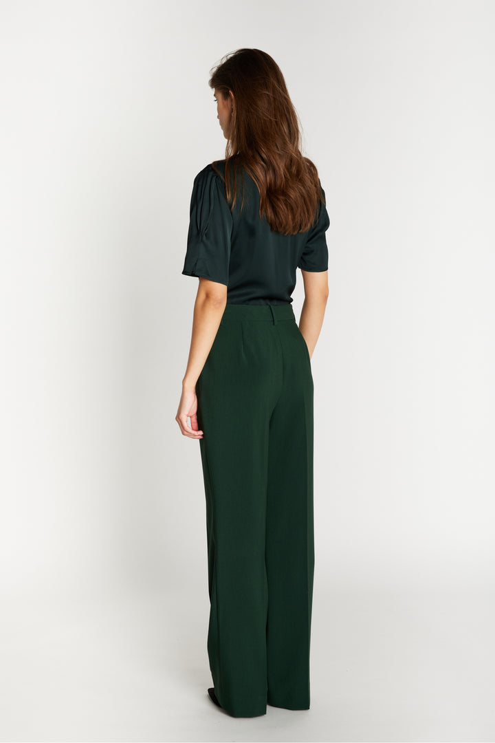 Bruuns Bazaar Women CindySusBBEleza bukser Bukser Midnight Green