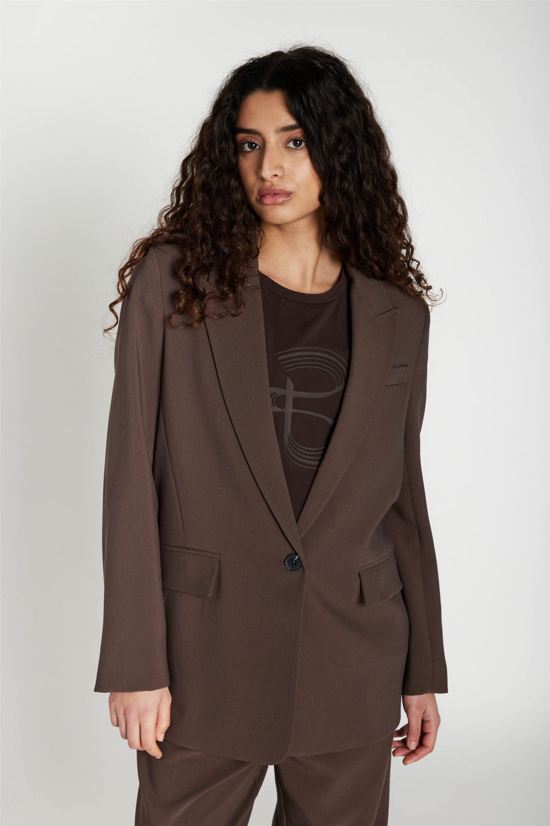 Bruuns Bazaar Women CindySusBBFrida blazer Blazere Chestnut