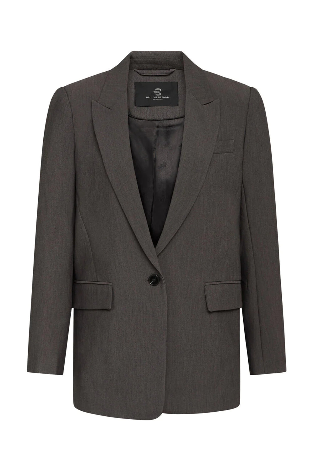 Bruuns Bazaar Women CindySusBBFrida blazer Blazere Dark grey mel