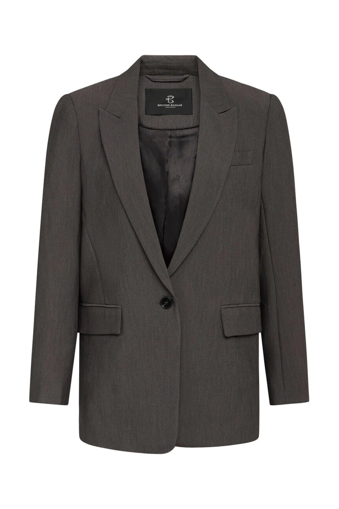 Bruuns Bazaar Women CindySusBBFrida blazer Blazere Dark grey mel