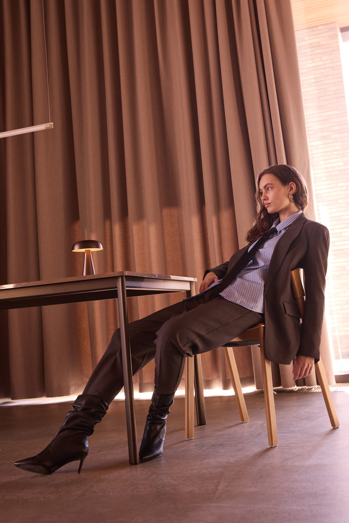 Bruuns Bazaar Women CindySusBBFrida blazer Blazere Dark grey mel