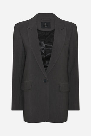 Bruuns Bazaar Women CindySusBBFrida blazer Blazere Dark grey mel