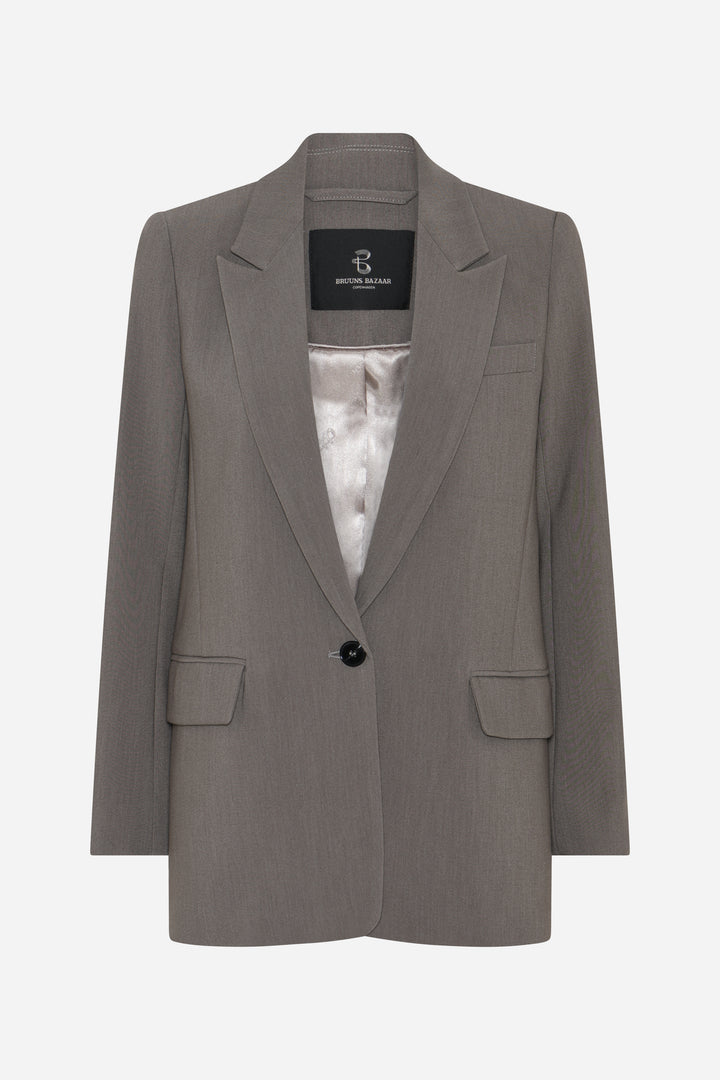 Bruuns Bazaar Women CindySusBBFrida blazer Blazere Warm Grey