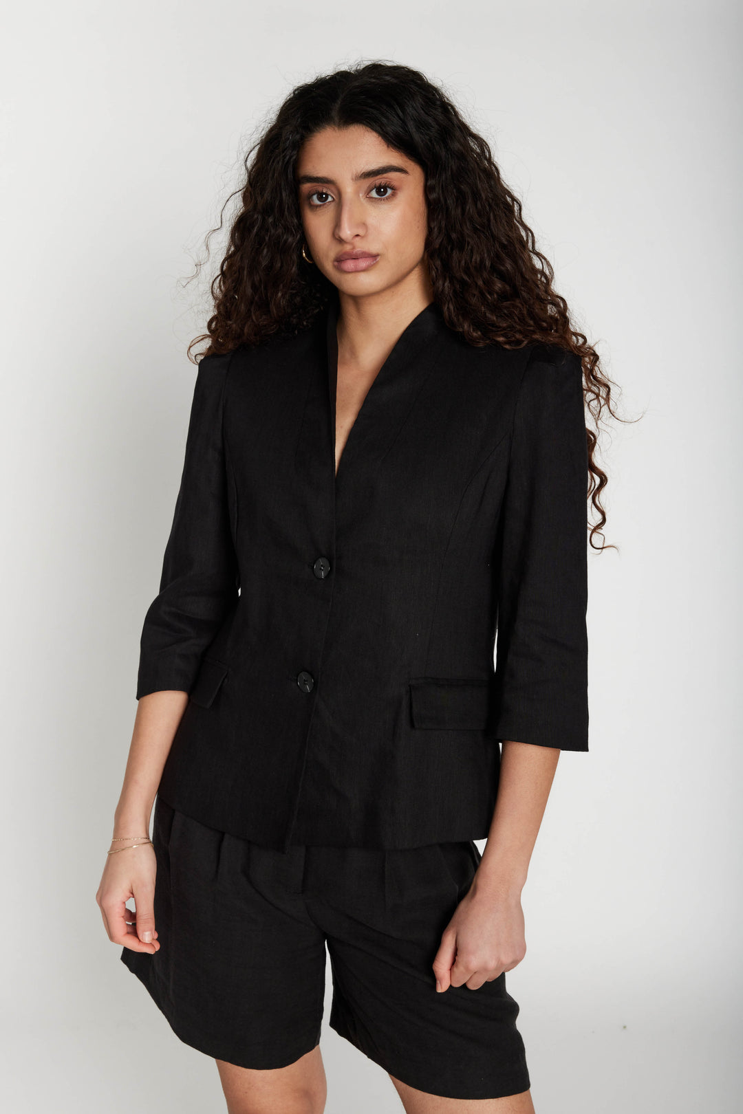 Bruuns Bazaar Women ClinoBBNorris blazer Blazere Black