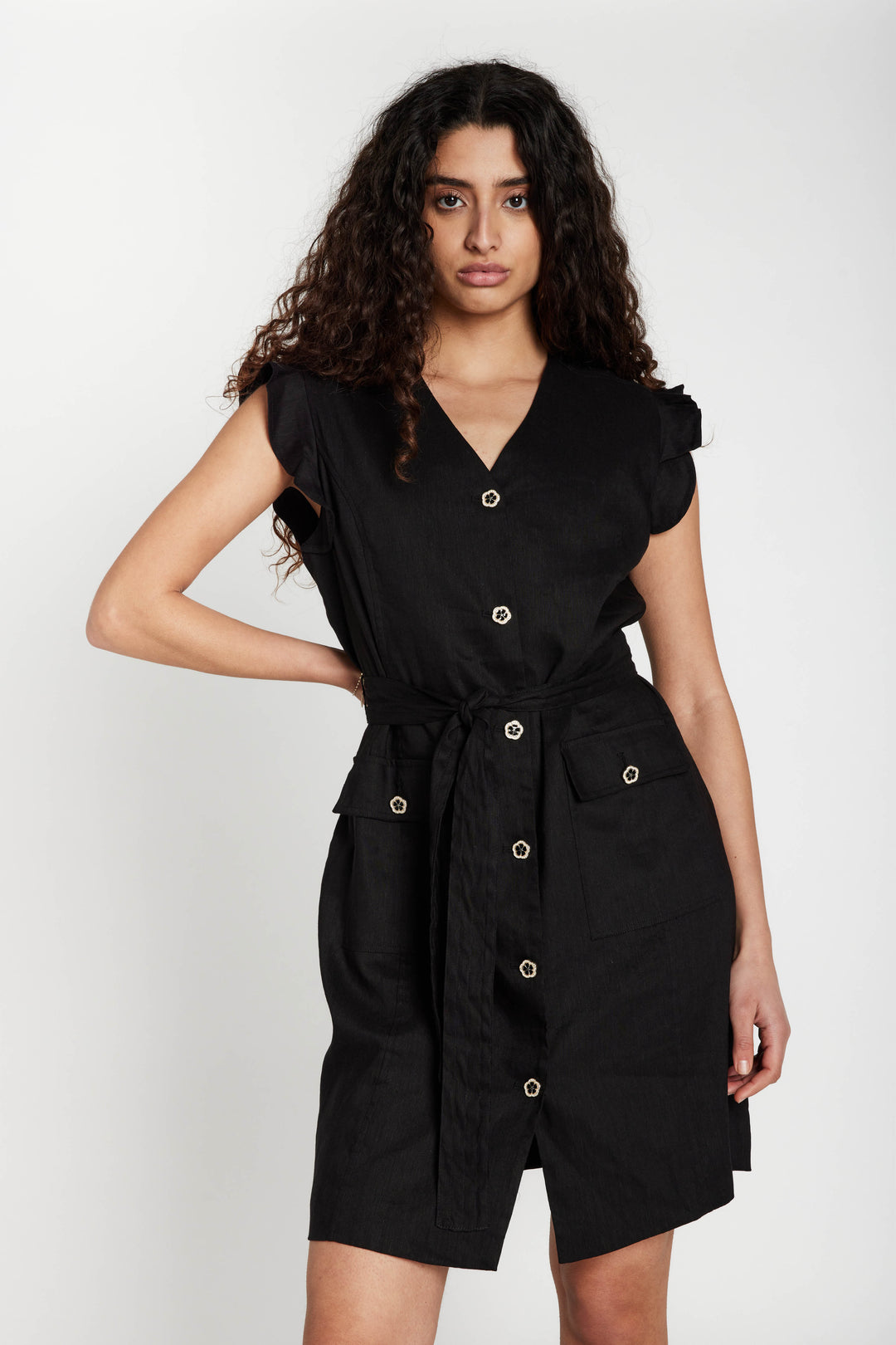 Bruuns Bazaar Women ClinoBBThelmasi dress Kjoler Black