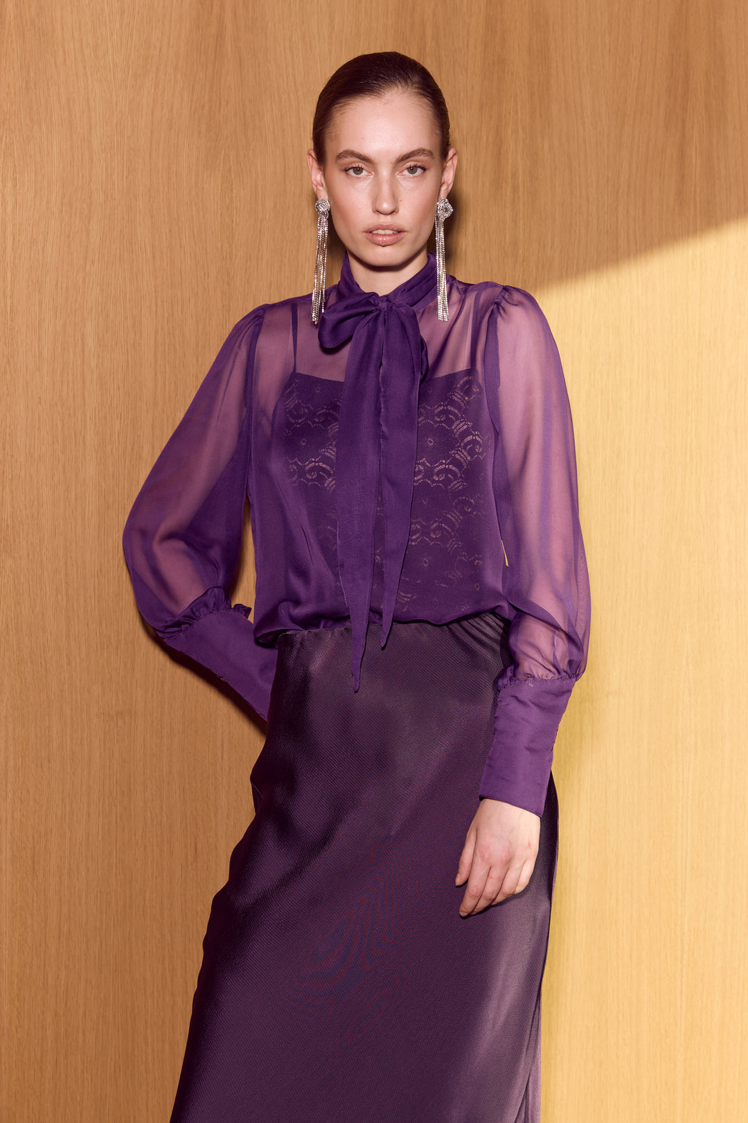Bruuns Bazaar Women CoakumBBHayetta skjorte Skjorter Violet