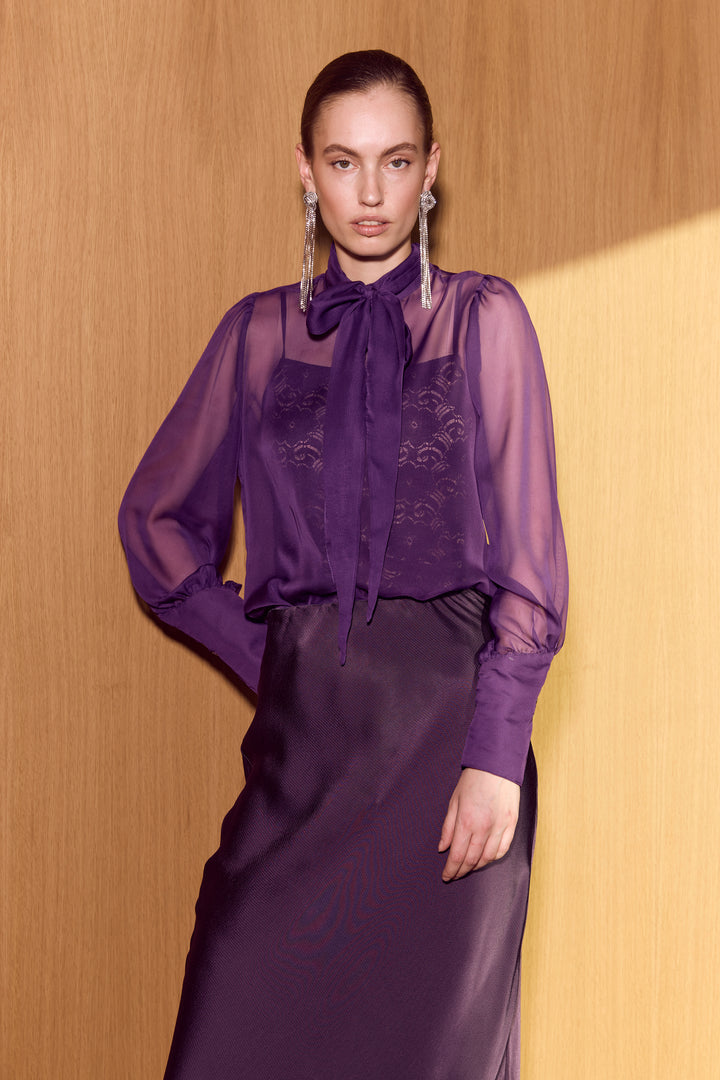 Bruuns Bazaar Women CoakumBBHayetta skjorte Skjorter Violet