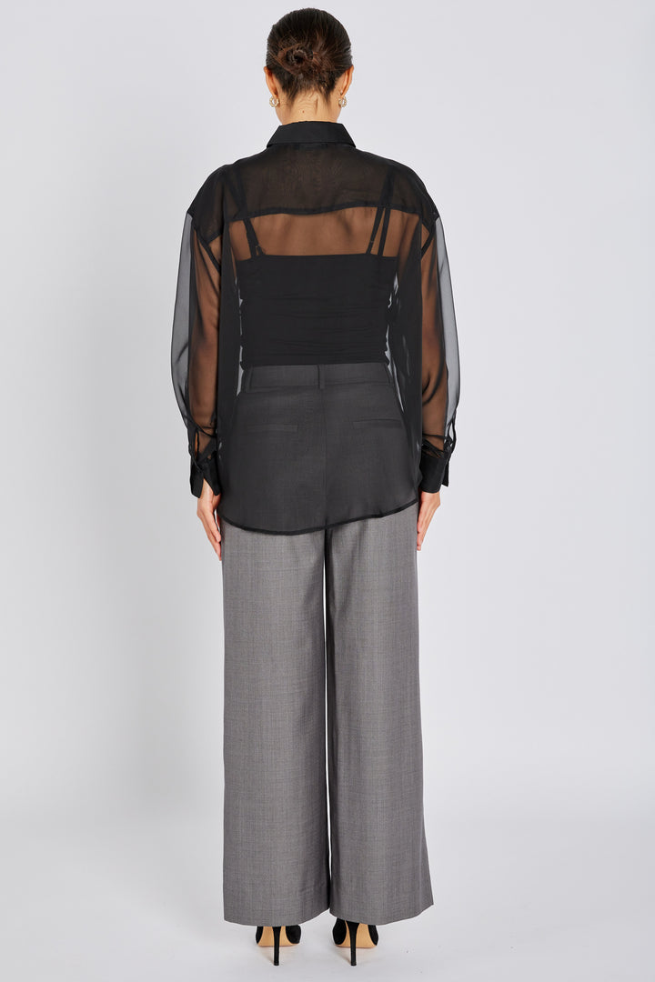 Bruuns Bazaar Women CoakumBBLouas skjorte Skjorter Black