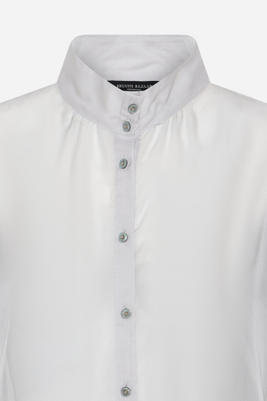 Bruuns Bazaar Women CoakumBBViri lang skjorte Skjorter Light Grey