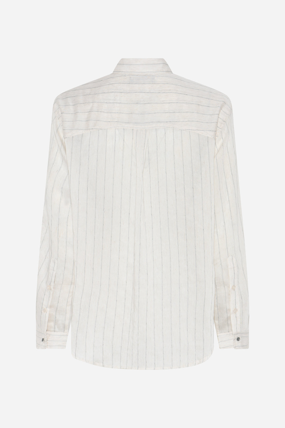 Bruuns Bazaar Women CoccoBBAgatah shirt Skjorter Snow white with black stripe
