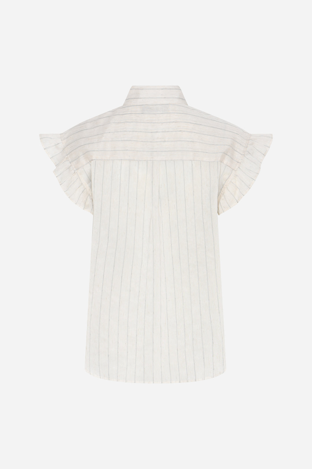 Bruuns Bazaar Women CoccoBBBilla shirt Skjorter Snow white with black stripe