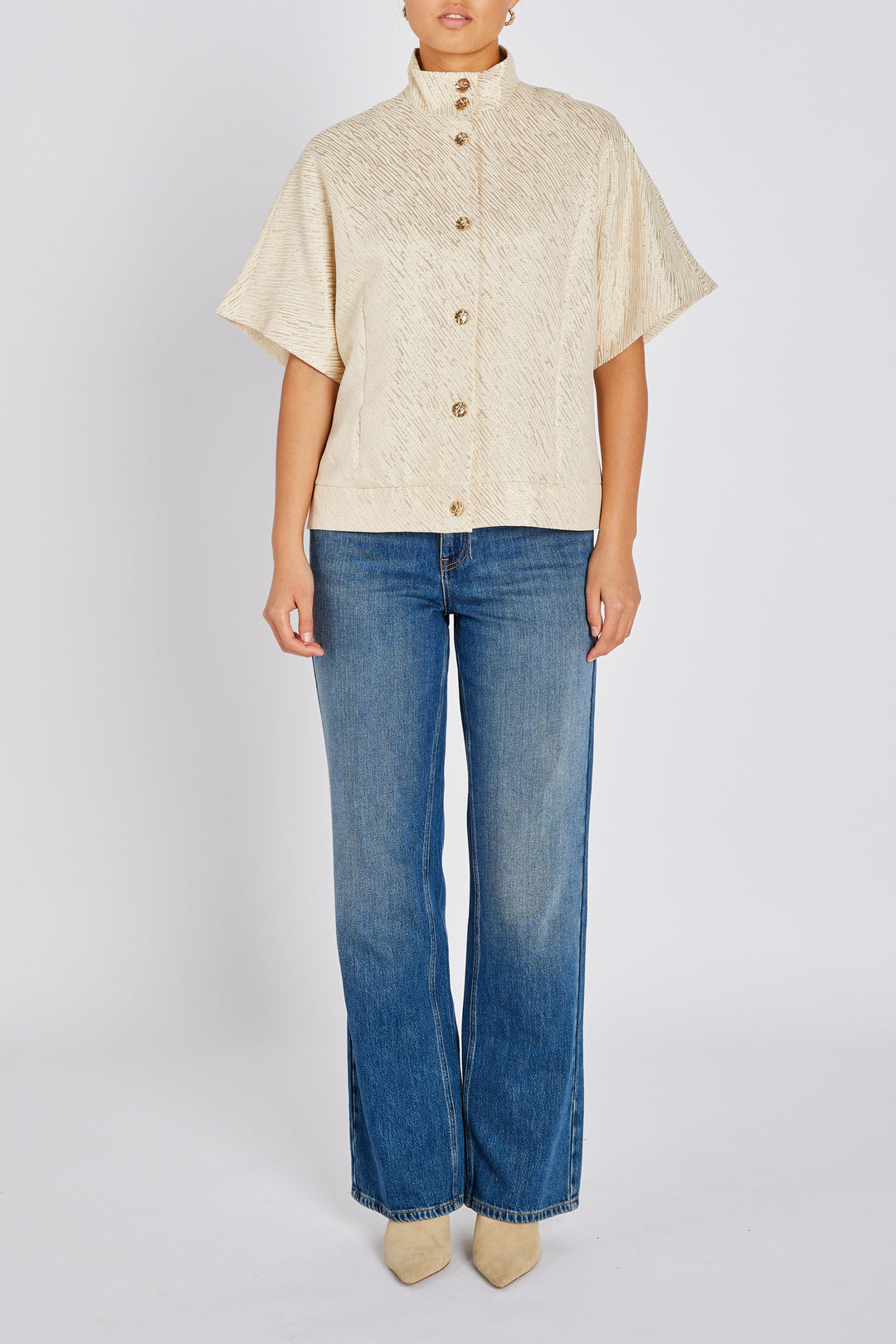 Bruuns Bazaar Women CocosBBCarly vest Overtøj Gold