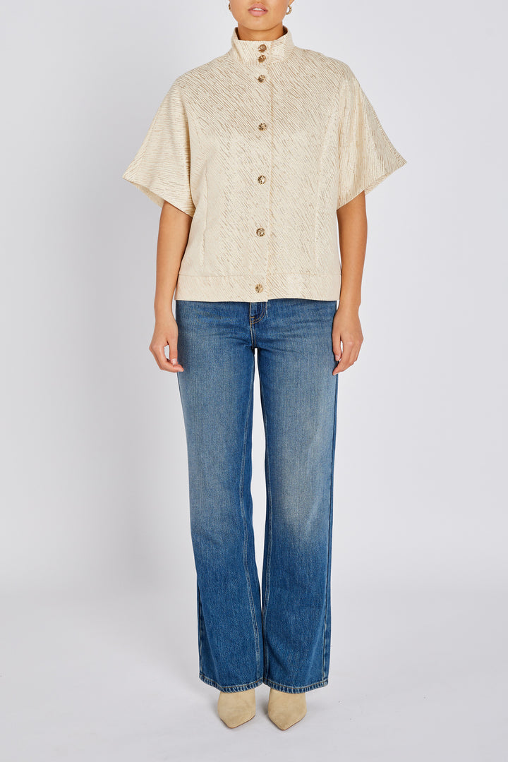 Bruuns Bazaar Women CocosBBCarly vest Overtøj Gold