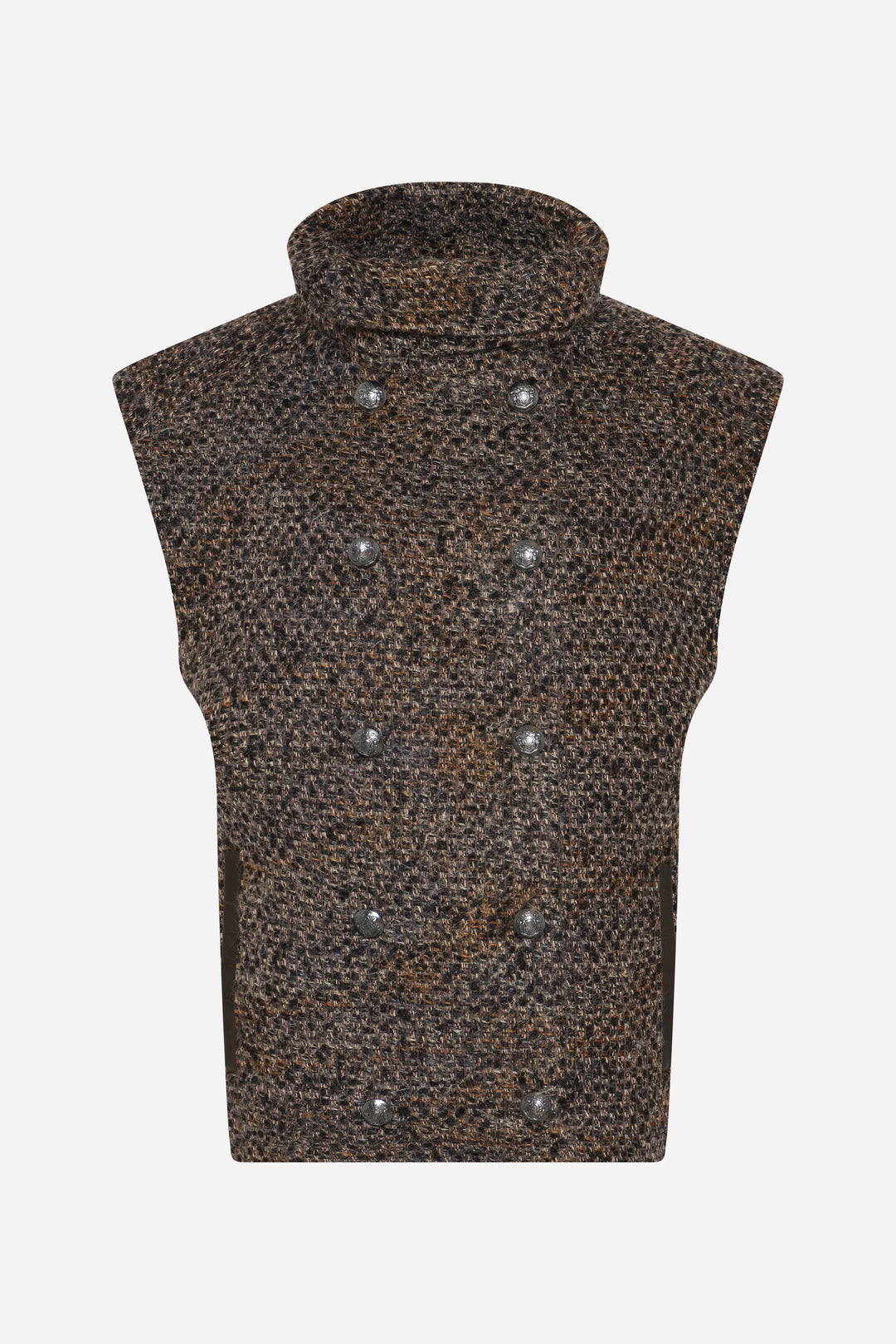 Bruuns Bazaar Women ColpoBBLitas vest Vest Brown Melange