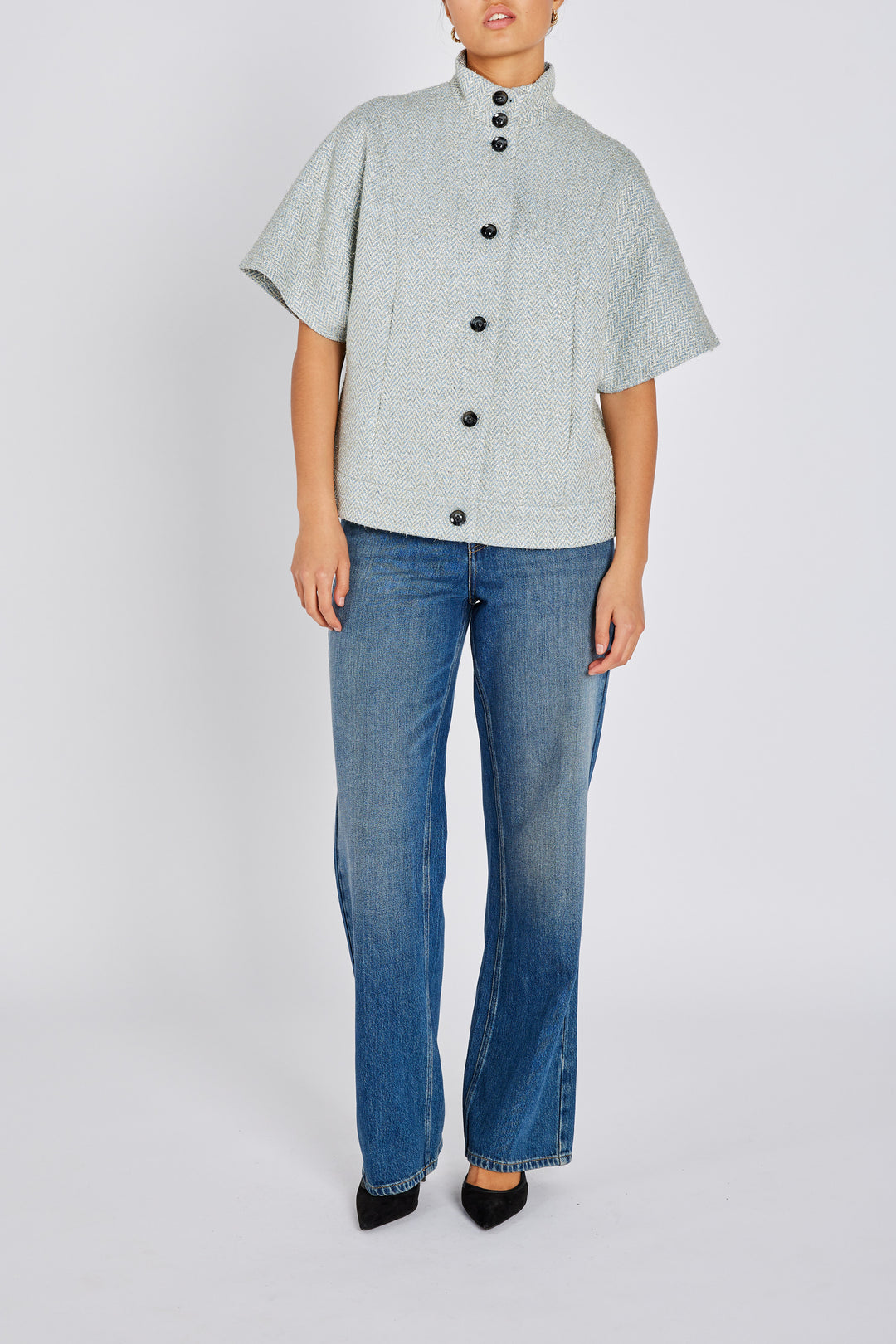Bruuns Bazaar Women ConeBBCarly vest Overtøj Light blue