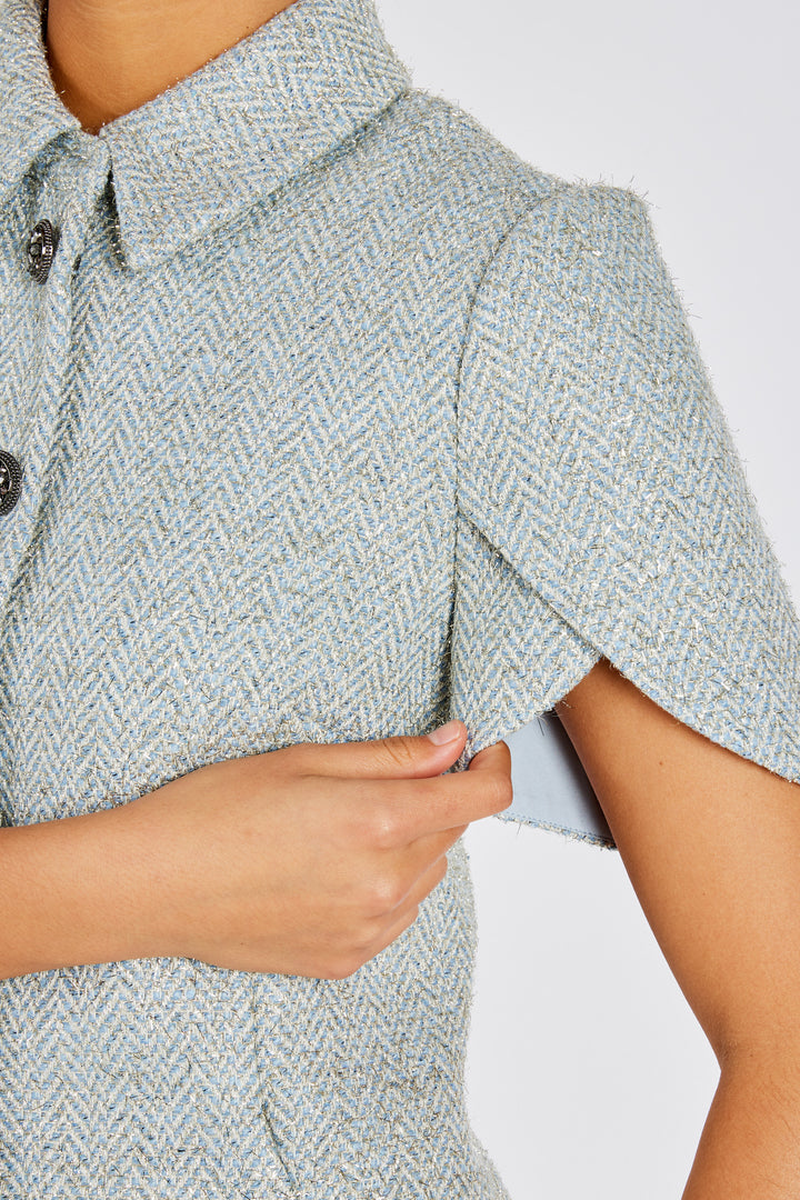 Bruuns Bazaar Women ConeBBZendia kjole Kjoler Light blue