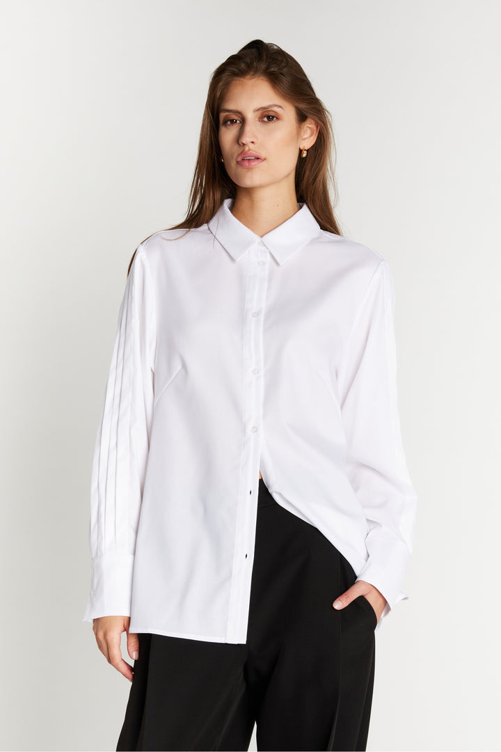 Bruuns Bazaar Women CotoniBBGela skjorte Skjorter White