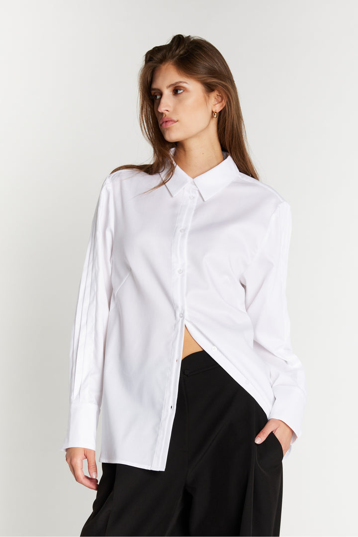 Bruuns Bazaar Women CotoniBBGela skjorte Skjorter White