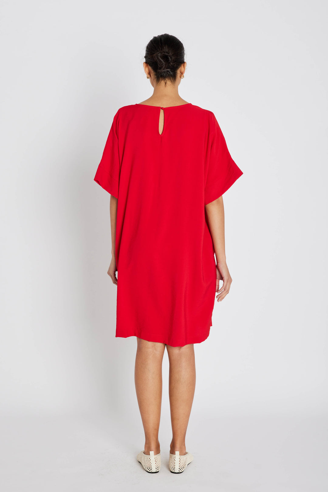 Bruuns Bazaar Women CressBBGigi kjole Kjoler True Red