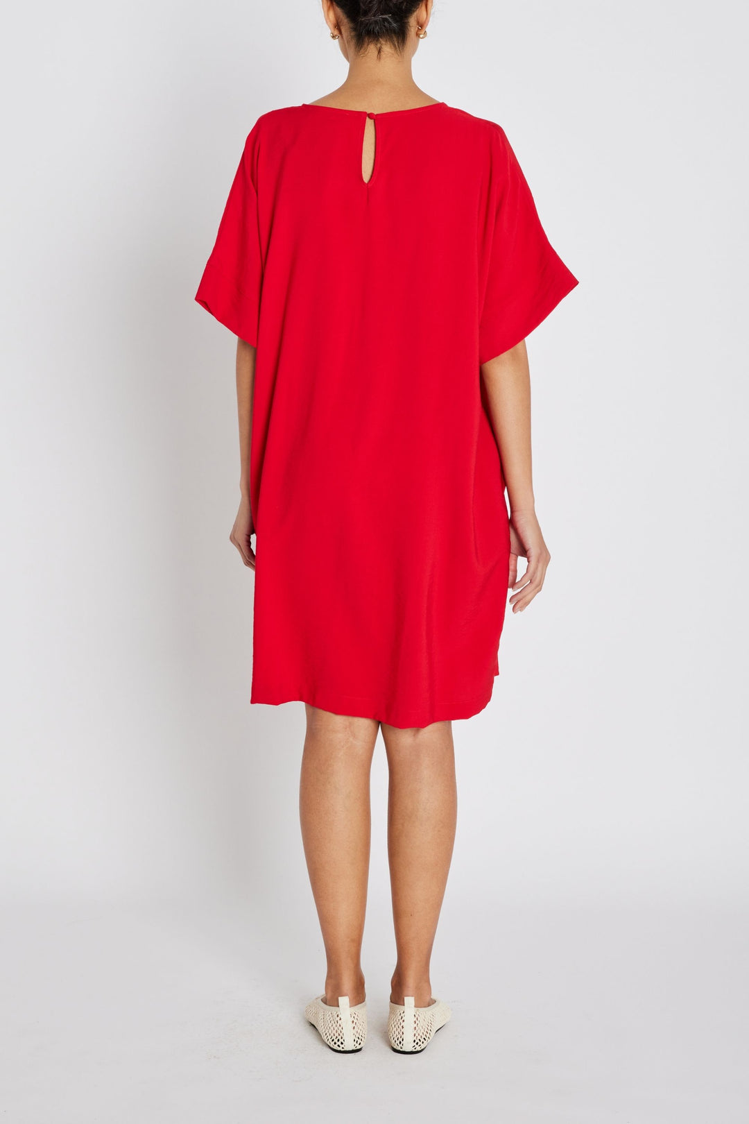 Bruuns Bazaar Women CressBBGigi kjole Kjoler True Red