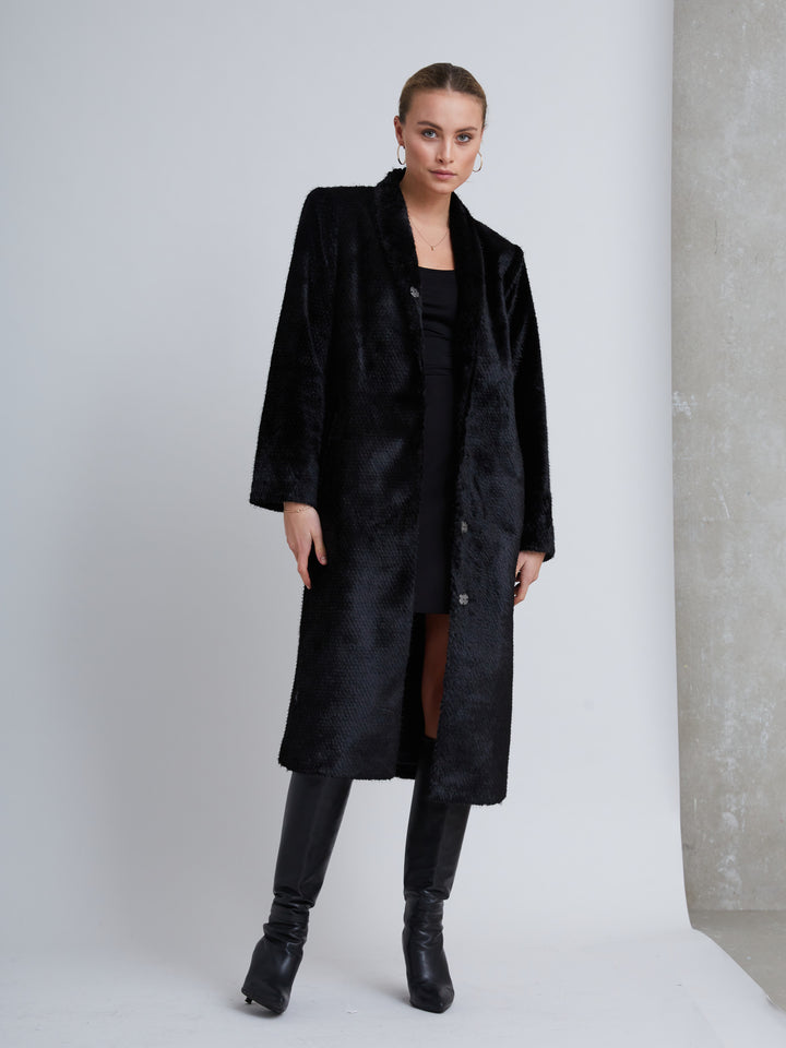 Bruuns Bazaar Women CrownBBMette coat Outerwear Black