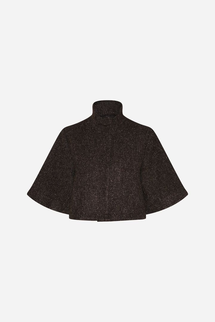 Bruuns Bazaar Women CryosaBBCara kappe Blazere Dark Brown