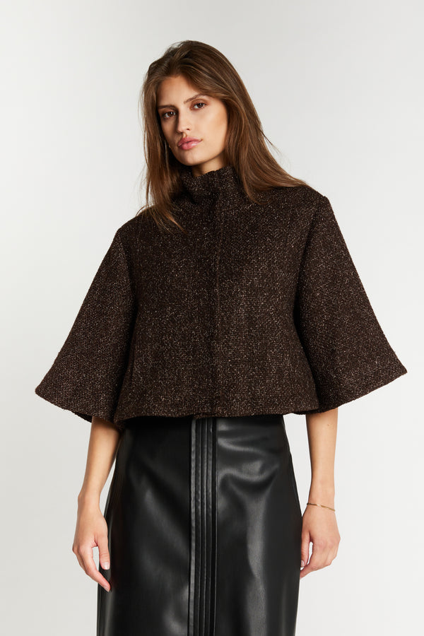 CryosaBBCara kappe - Dark Brown