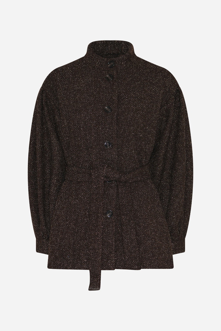 Bruuns Bazaar Women CryosaBBMaddi jakke Overtøj Dark Brown