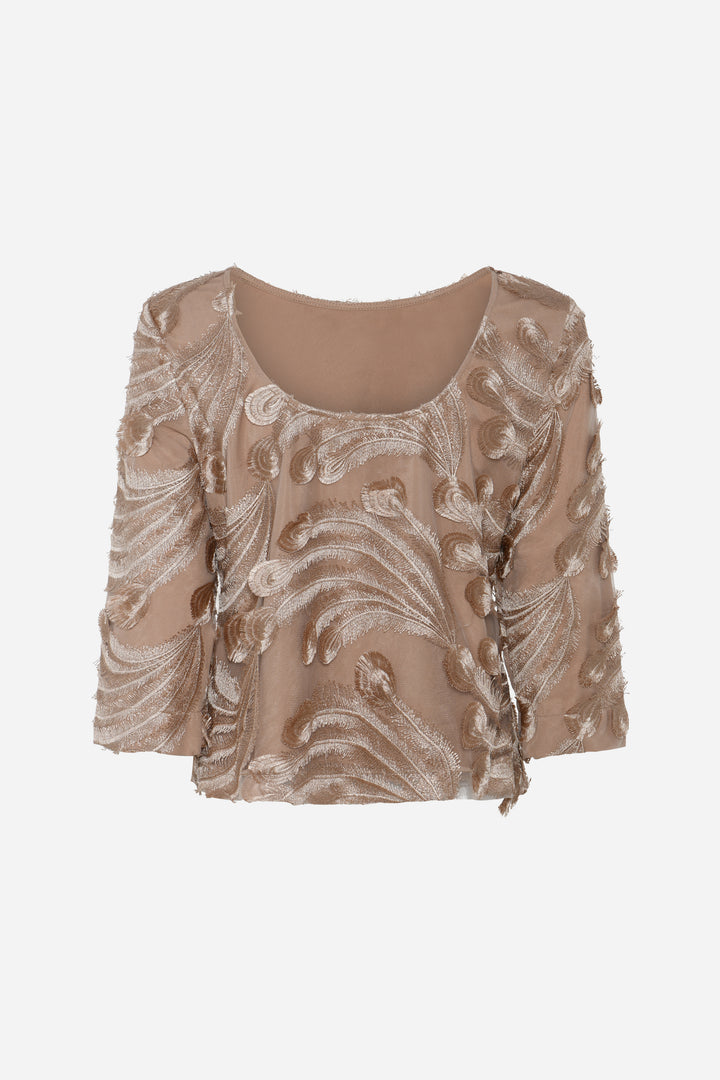 Bruuns Bazaar Women DandelionBBIgnara bluse Bluser Roasted Grey Khaki