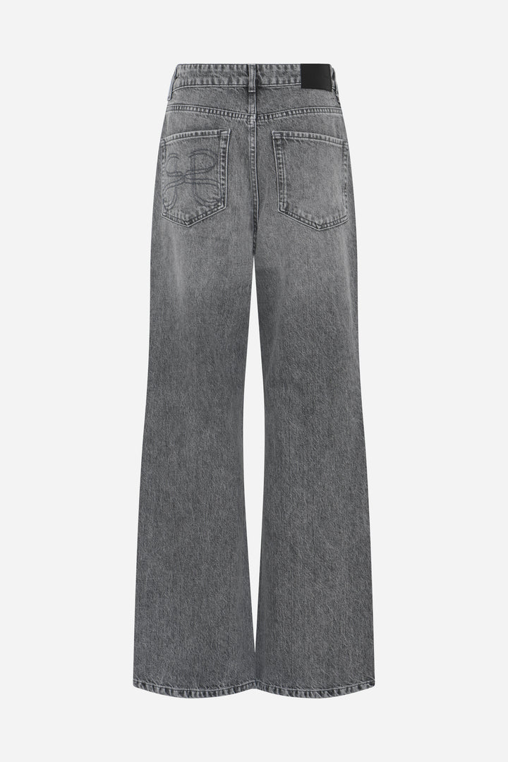 Bruuns Bazaar Women Denim2BBLeya jeans Bukser Grey denim