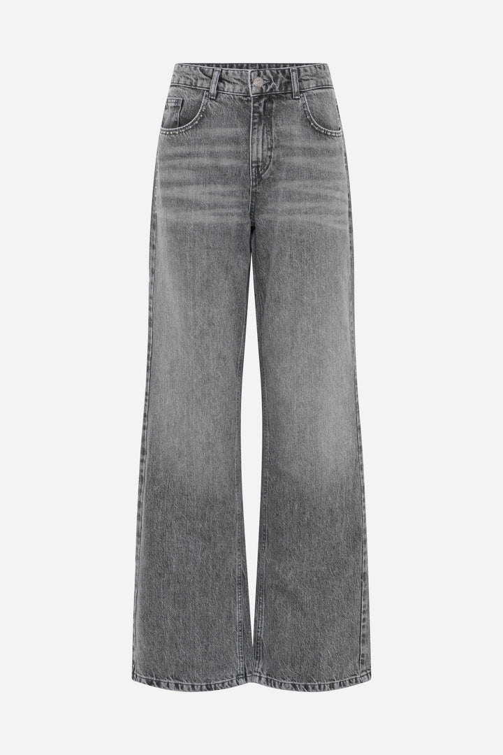 Bruuns Bazaar Women Denim2BBLeya jeans Bukser Grey denim