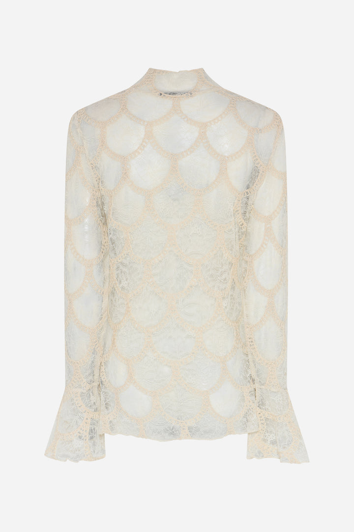 Bruuns Bazaar Women DeodaraBBSuzi bluse Bluser Cream