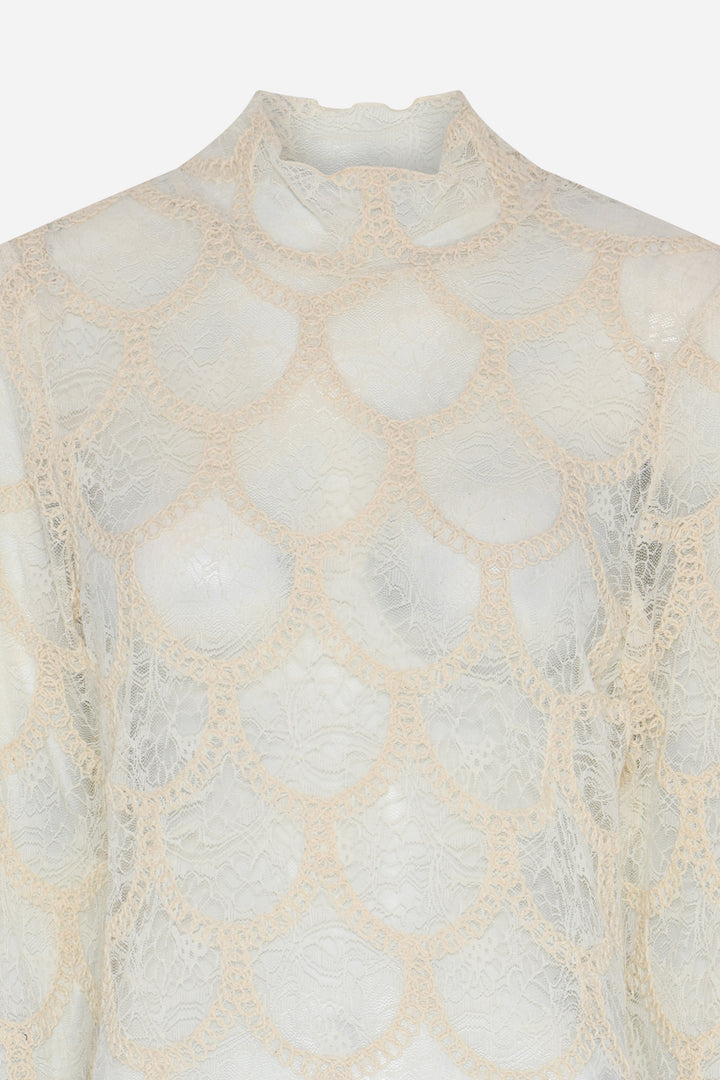 Bruuns Bazaar Women DeodaraBBSuzi bluse Bluser Cream