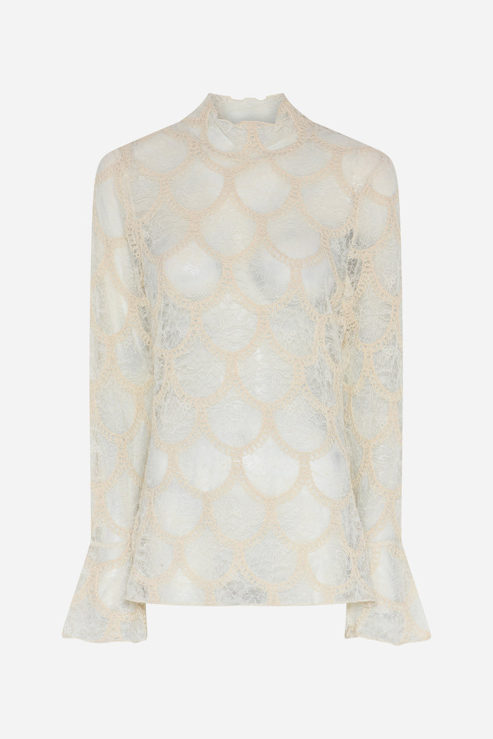 Bruuns Bazaar Women DeodaraBBSuzi bluse Bluser Cream