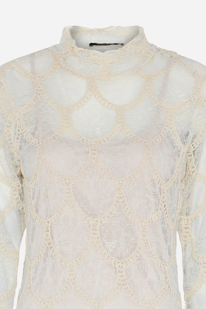Bruuns Bazaar Women DeodaraBBTulla kjole Kjoler Cream