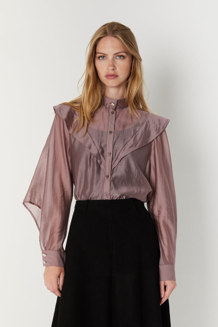 Bruuns Bazaar Women DesmoncusBBVicha Shirt Skjorter Twilligth Mauve