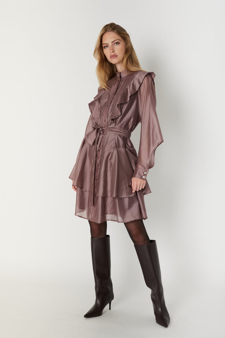 Bruuns Bazaar Women DesmoncusBBVicha kjole Kjoler Twilligth Mauve