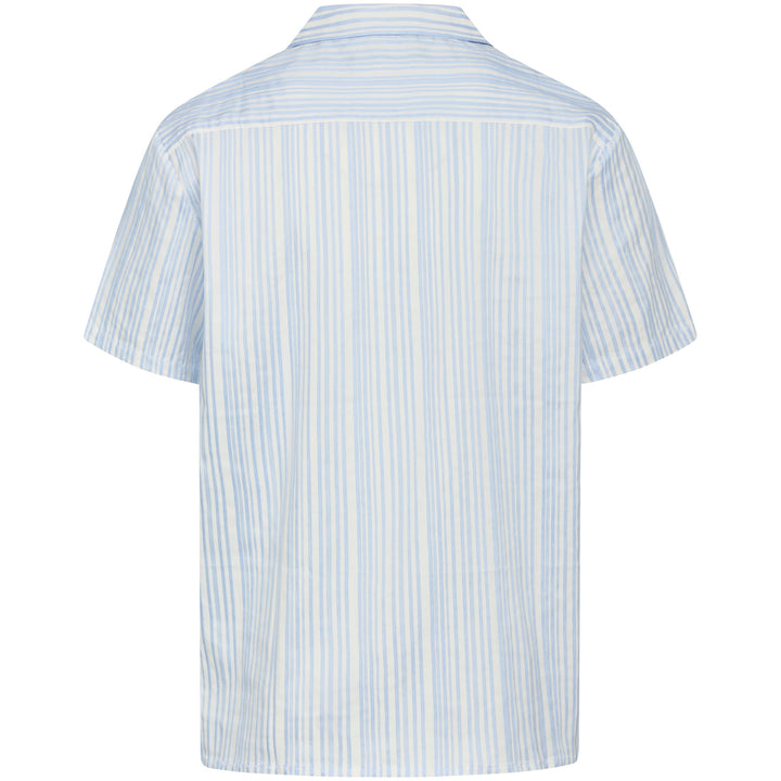 Bruuns Bazaar Men DimensionBBHomme shirt Shirts Light blue stripe