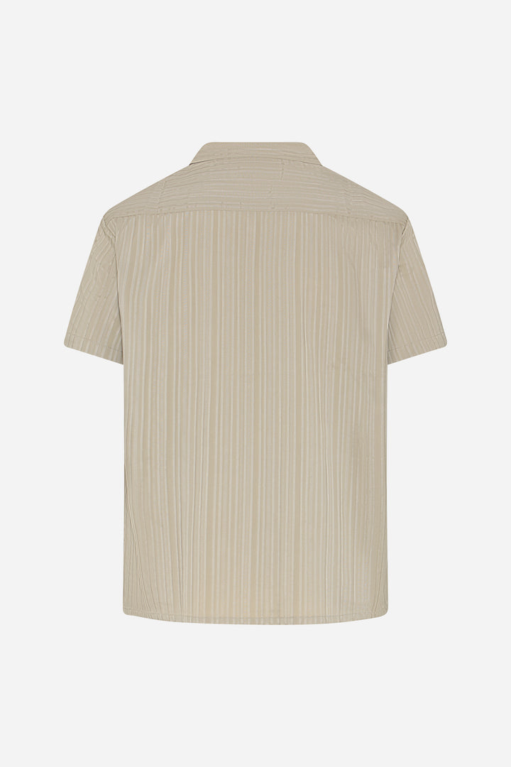 Bruuns Bazaar Men DimensionBBHomme shirt Skjorter .Sand