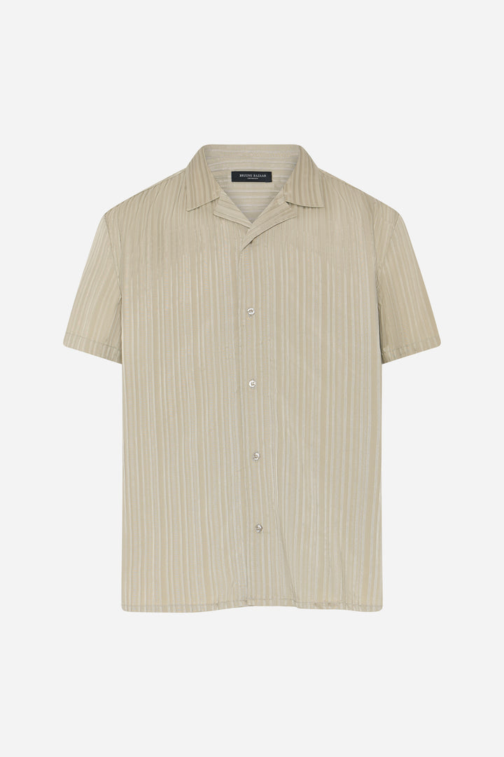 Bruuns Bazaar Men DimensionBBHomme shirt Skjorter .Sand